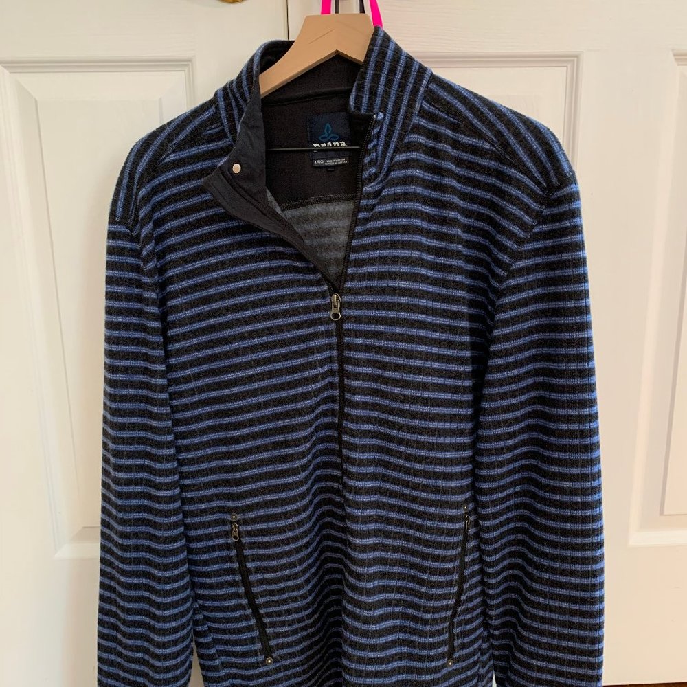 Prana Men's Wool Zip Light Jacket